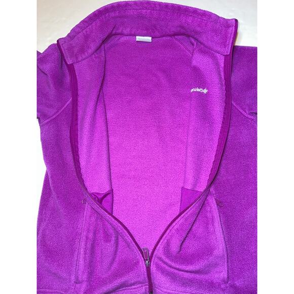 Columbia Sportswear Full Zip Fleece Jacket - Women's Large - Picture 7 of 7